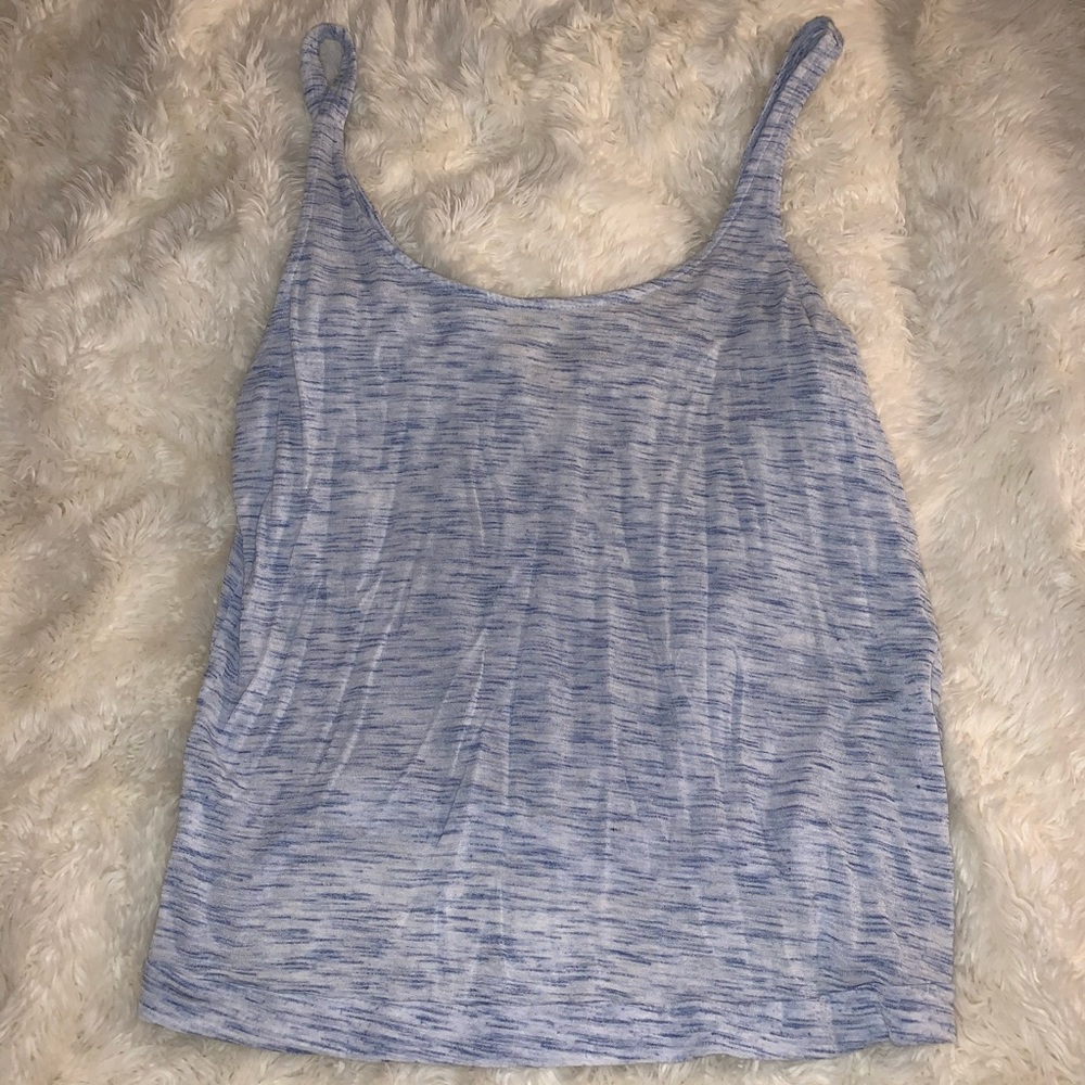 🤍☁️Light blue cloud wash tank top